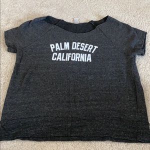 Palm Desert Sweatshirt Cropped